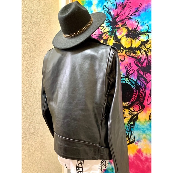 🌈 SOLD Fantastic SCHOTT PERFECTO leather jacket - Picture 8 of 9